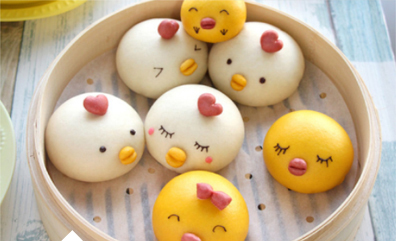 How can this year without chicken steamed bread, xiangmanyuan flour 