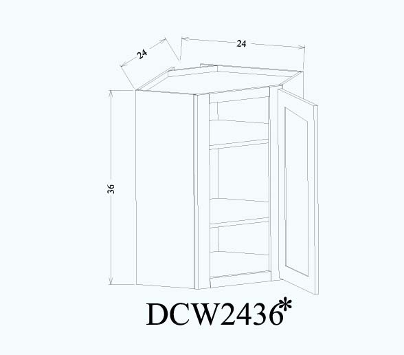 corner wall - DCW2436*