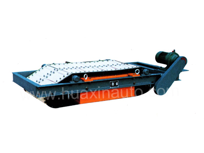 Series RCYK auto cleaning steel armored belt permanent magnetic iron separator