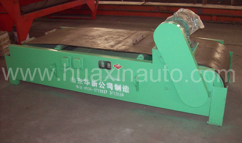 New-style suspended air cooled belt electromagnetic iron separator